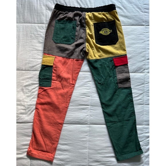 Corduroy Panelled Pants - Picture 3 of 5